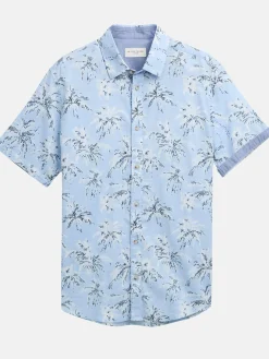 Herren Hemd mit Palmen
