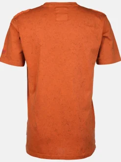 Herren Henleyshirt im Used Look