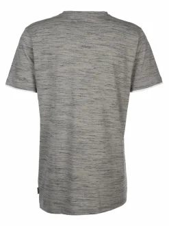 Herren Henleyshirt in 2in1 Optik