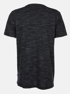 Herren Henleyshirt in 2in1 Optik