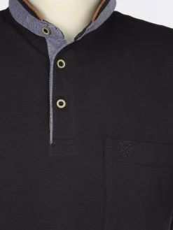 Herren Henleyshirt mit Brusttasche