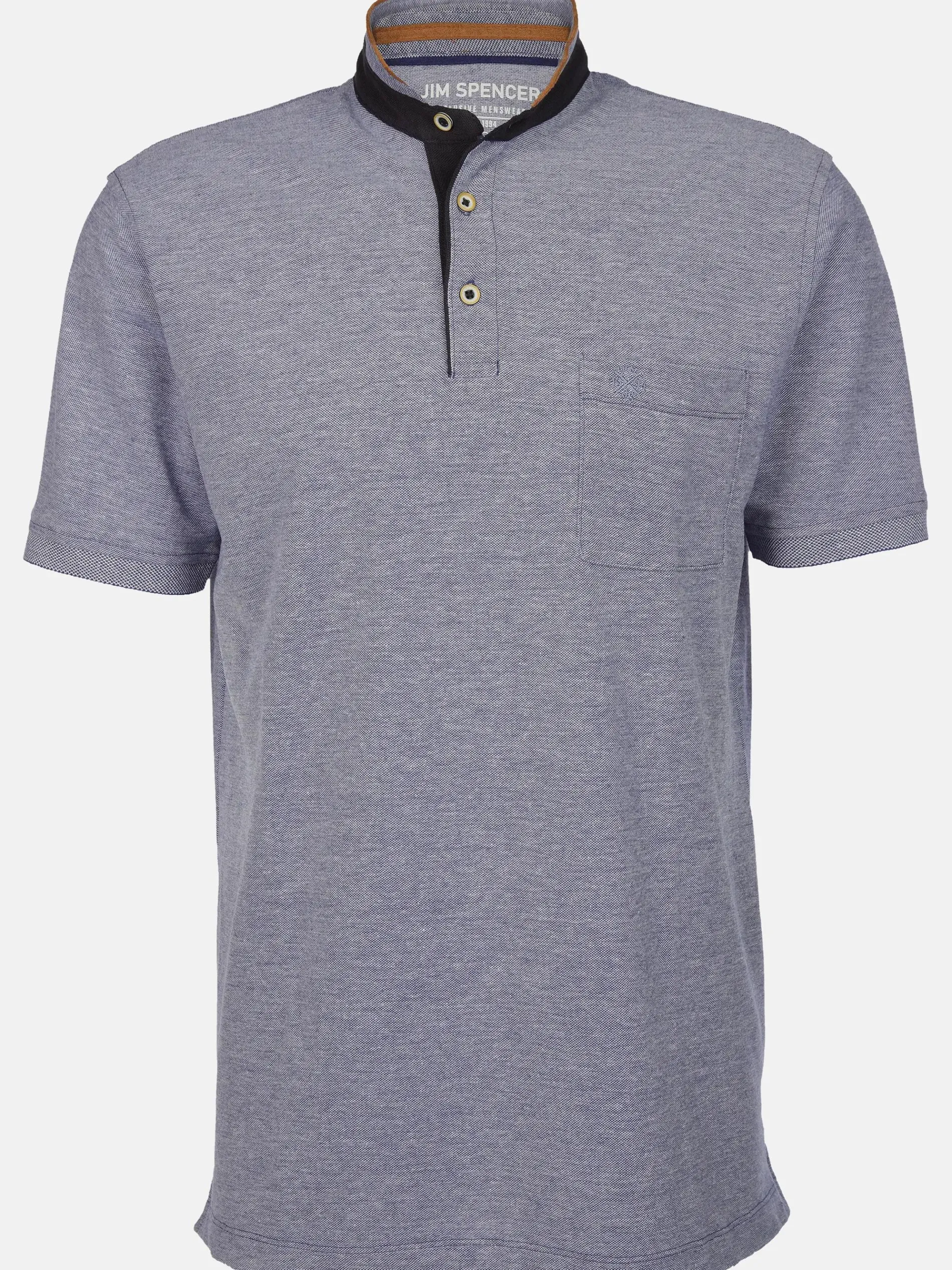 Herren Henleyshirt mit Brusttasche