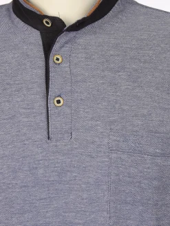 Herren Henleyshirt mit Brusttasche