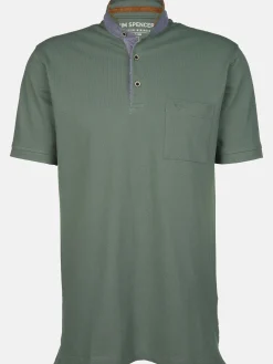 Herren Henleyshirt mit Brusttasche