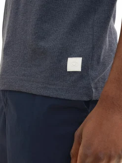 Herren Henleyshirt mit Struktur