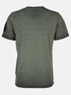 Herren Henleyshirt mit Struktur