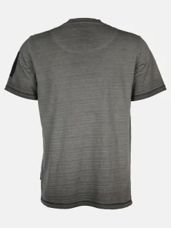 Herren Henleyshirt mit Struktur