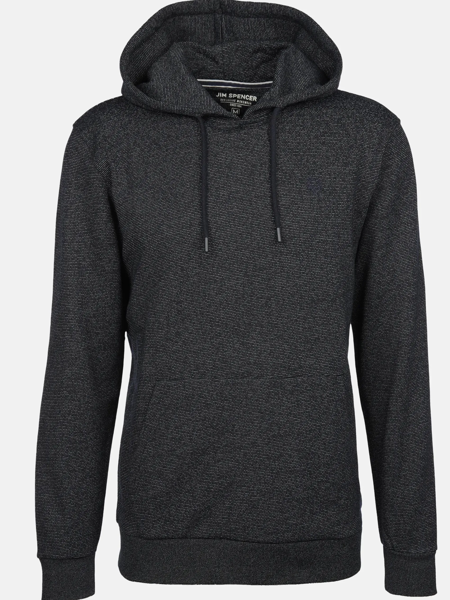 Herren Hoodie in melierter Optik