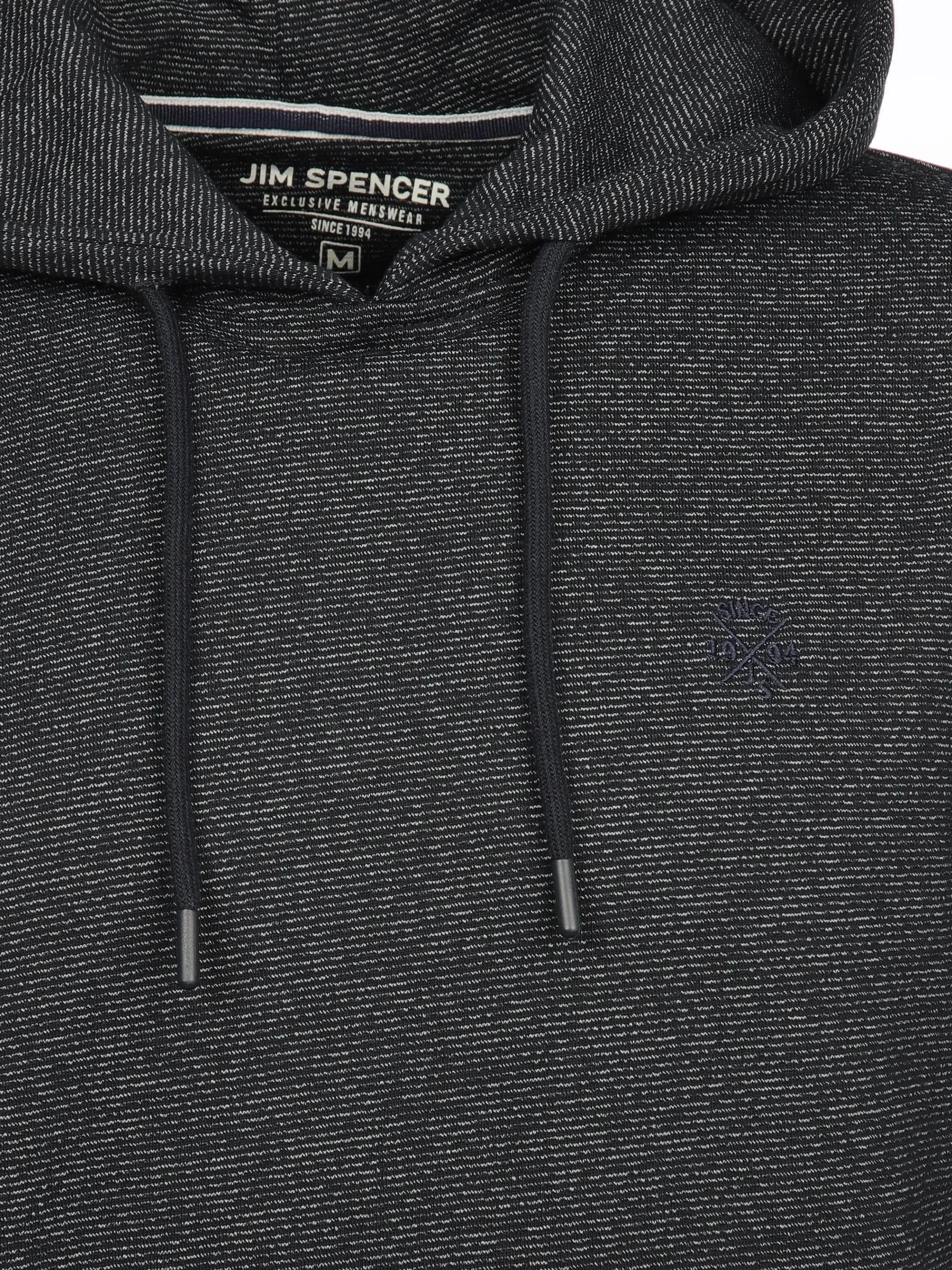 Herren Hoodie in melierter Optik