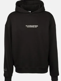 Herren Hoodie mit kleinem Schriftprint