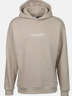 Herren Hoodie mit kleinem Schriftprint