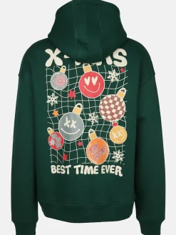 Herren Hoodie mit Weihnachtsmotiv