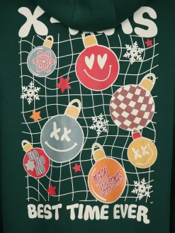 Herren Hoodie mit Weihnachtsmotiv