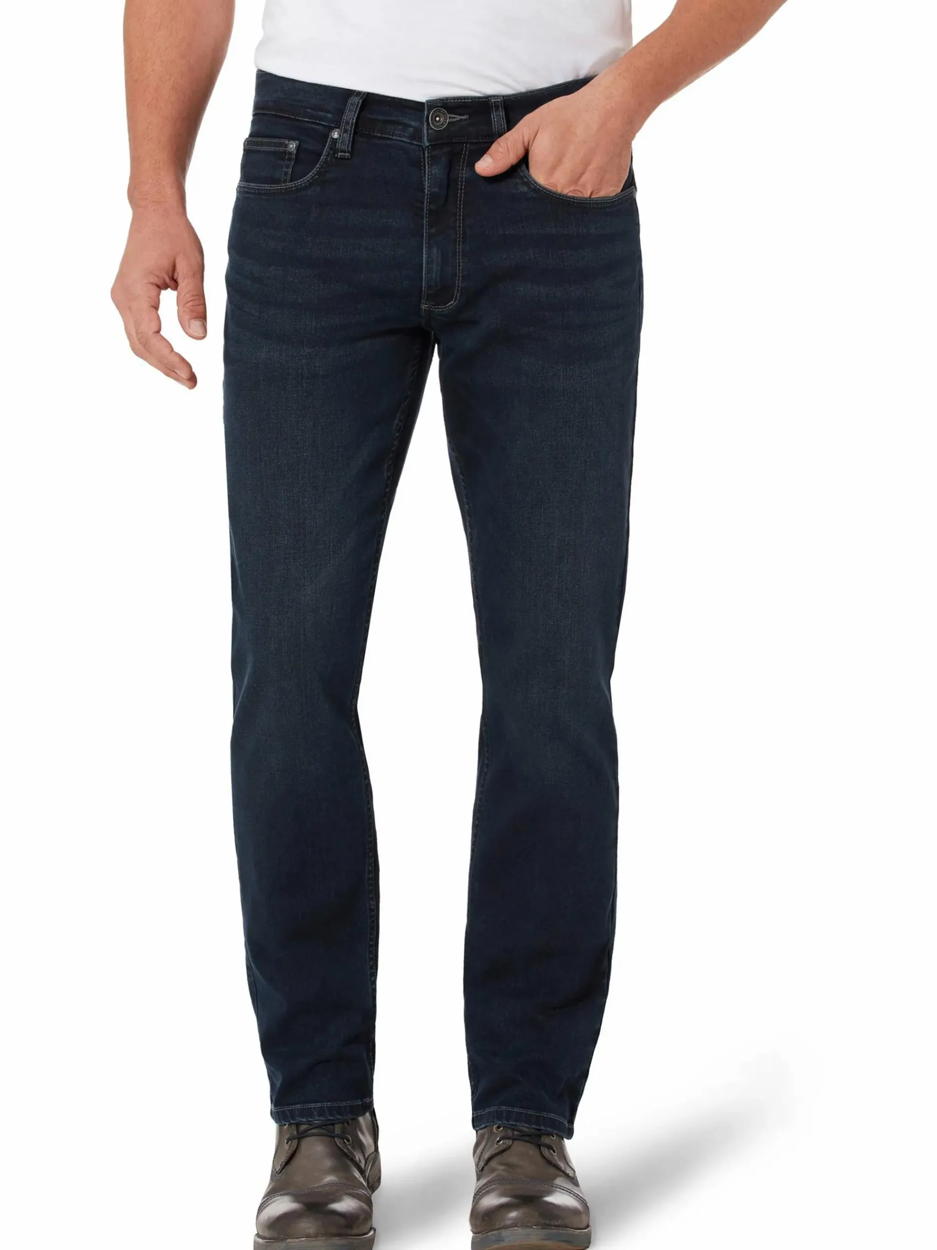 Herren Jeans Regular Straight Stretch