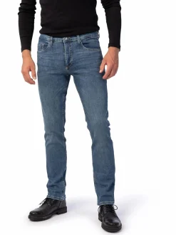 Herren Jeans Slim Straight Stretch