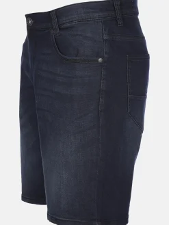 Herren Jeansbermuda in dunkler Waschung