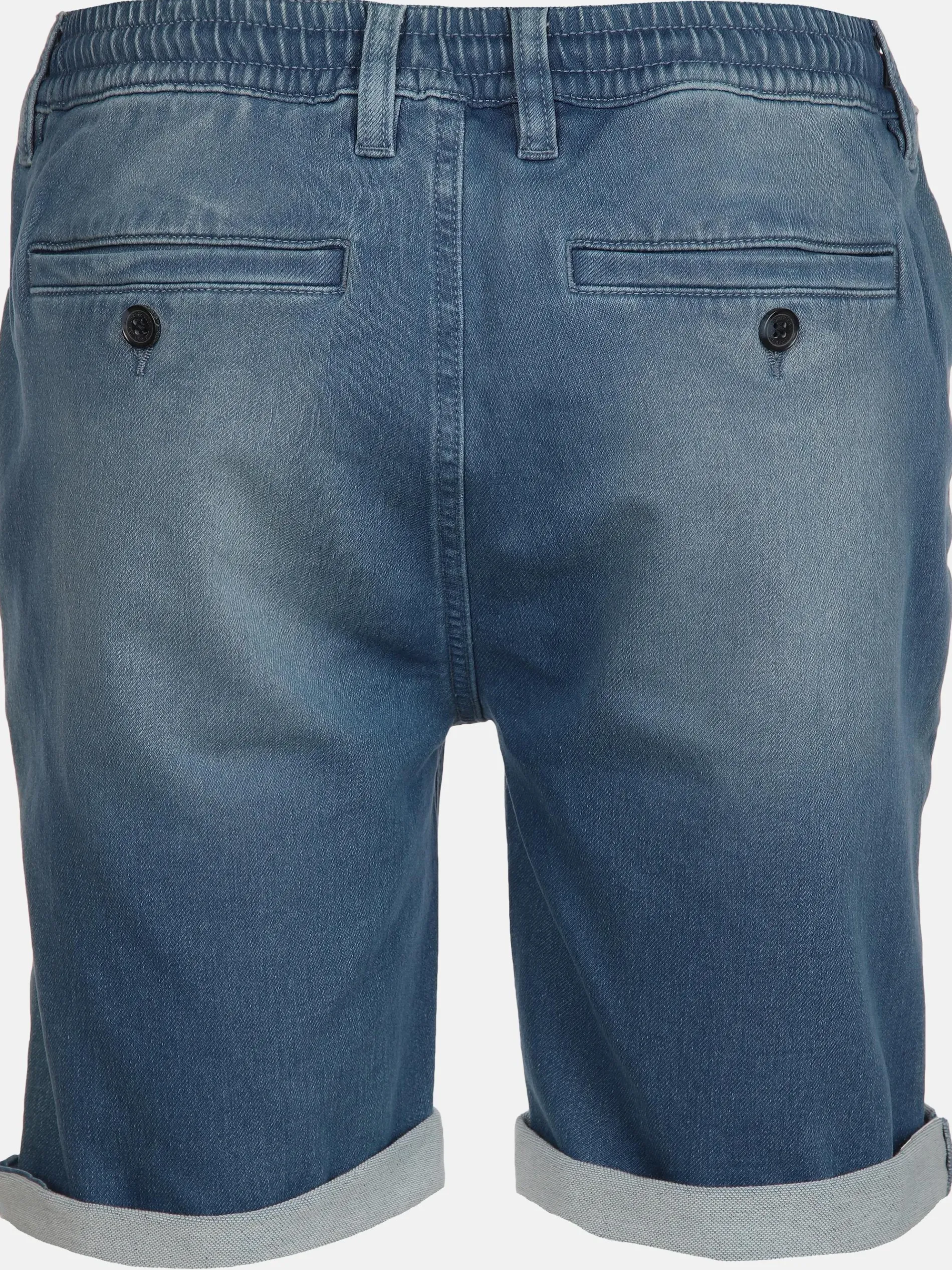 Herren Jeansshorts mit elastischem Bund