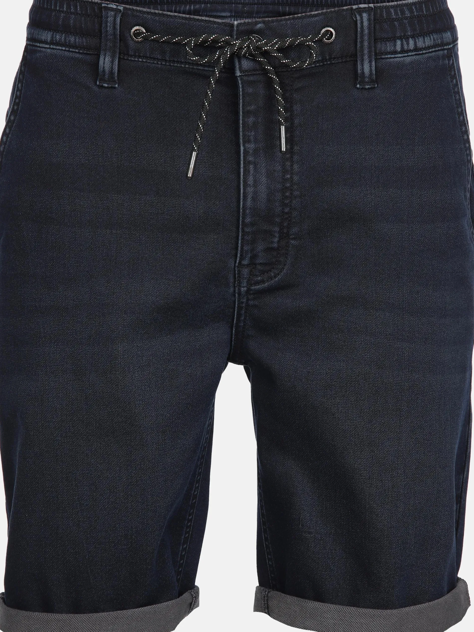 Herren Jeansshorts mit elastischem Bund
