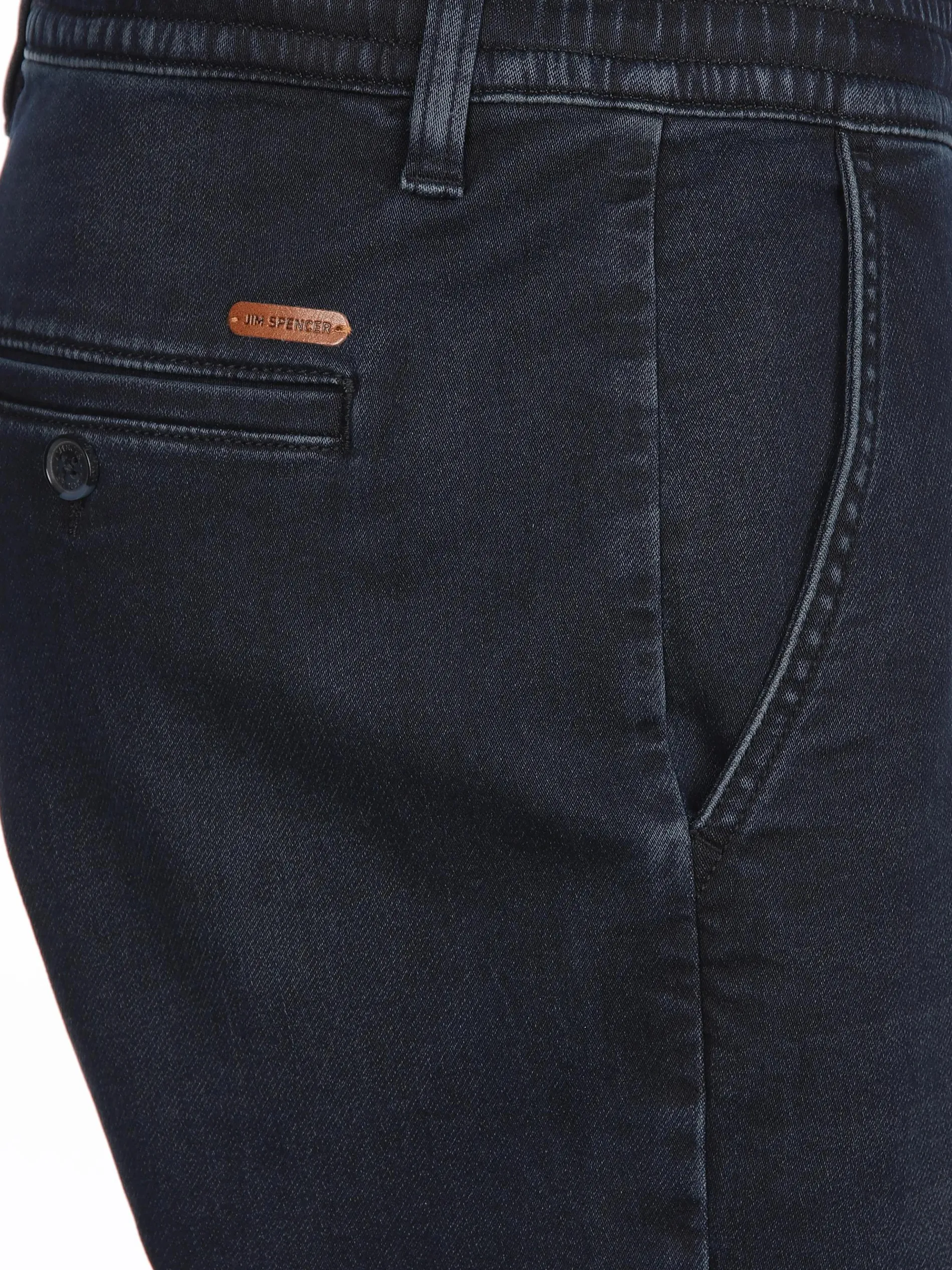 Herren Jeansshorts mit elastischem Bund