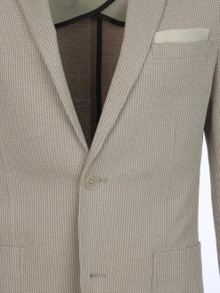 Herren Jerseysakko in Waffeloptik