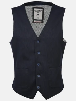 Herren Jerseyweste in Waffelstruktur