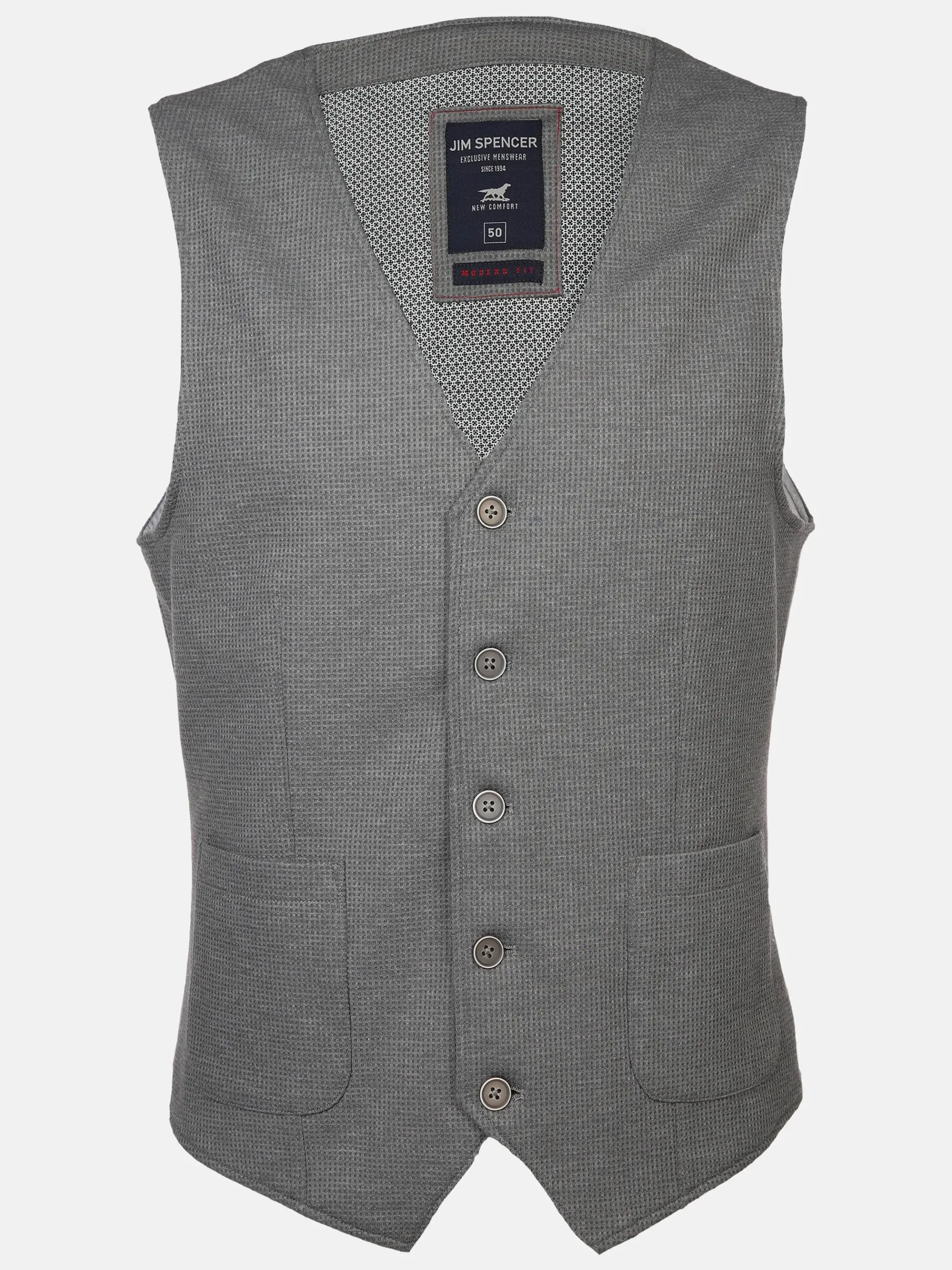 Herren Jerseyweste in Waffelstruktur