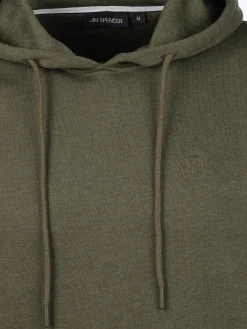 Herren Kapuzenshirt mit Stickerei