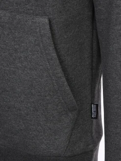 Herren Kapuzensweatshirt unifarben