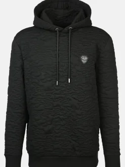 Herren Kapuzensweatshirt mit Struktur