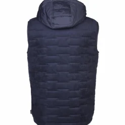 Herren Kapuzenweste aus Velour