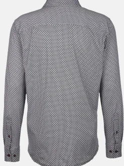 Herren Langarm Jerseyhemd