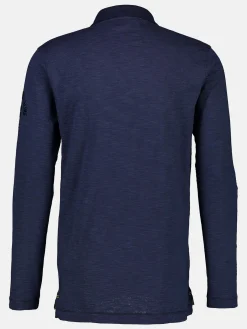 Herren langarm Polohemd