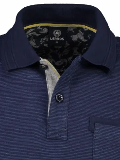 Herren langarm Polohemd