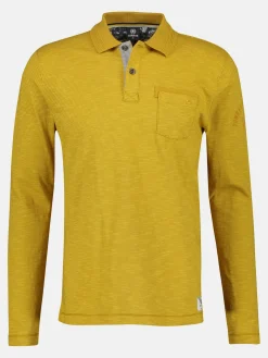 Herren langarm Polohemd