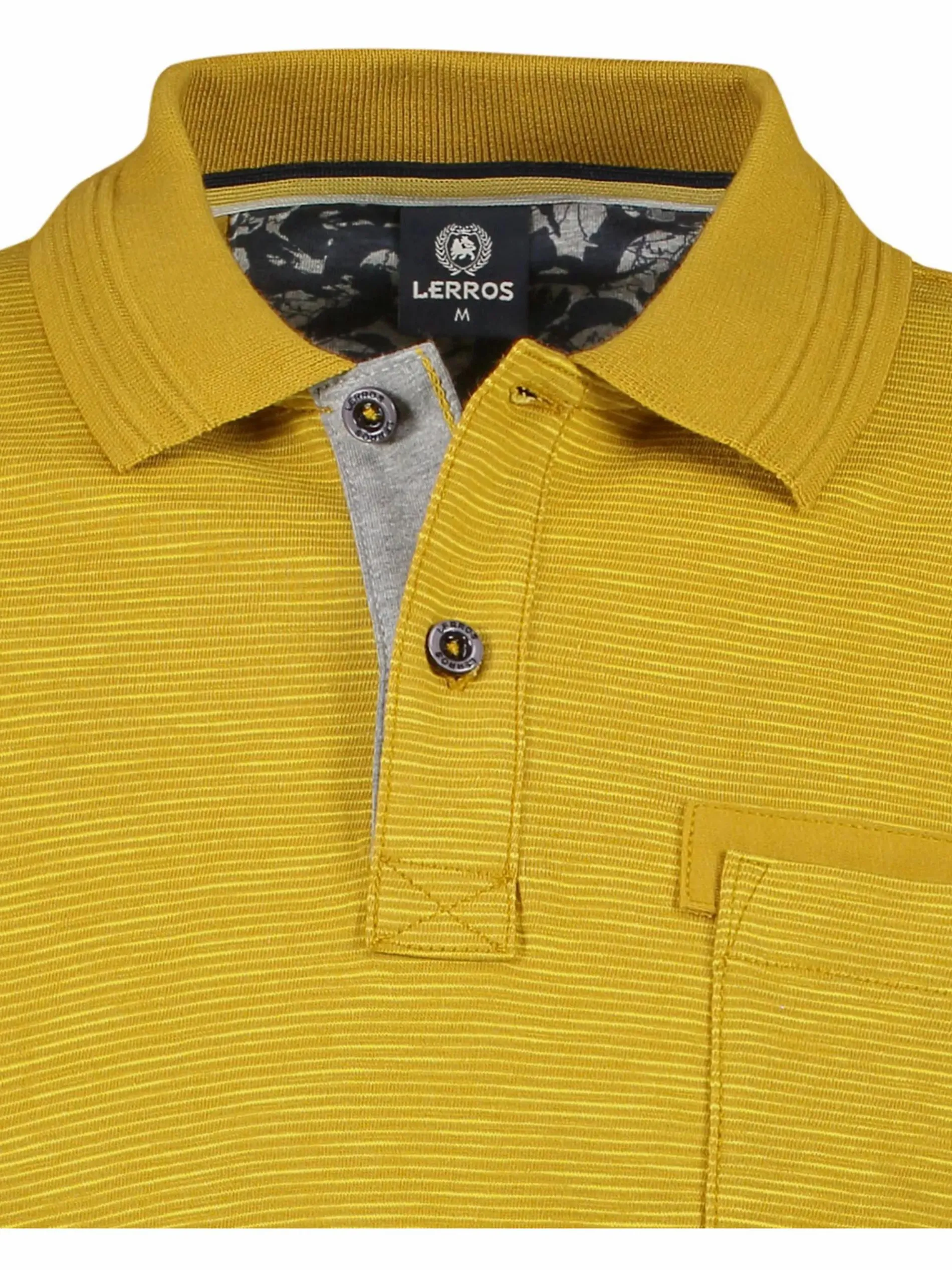 Herren langarm Polohemd