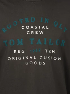 Herren Langarmshirt mit Frontprint