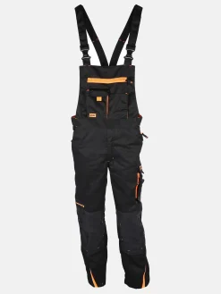 Herren Latz-Arbeitshose mit Neondetails