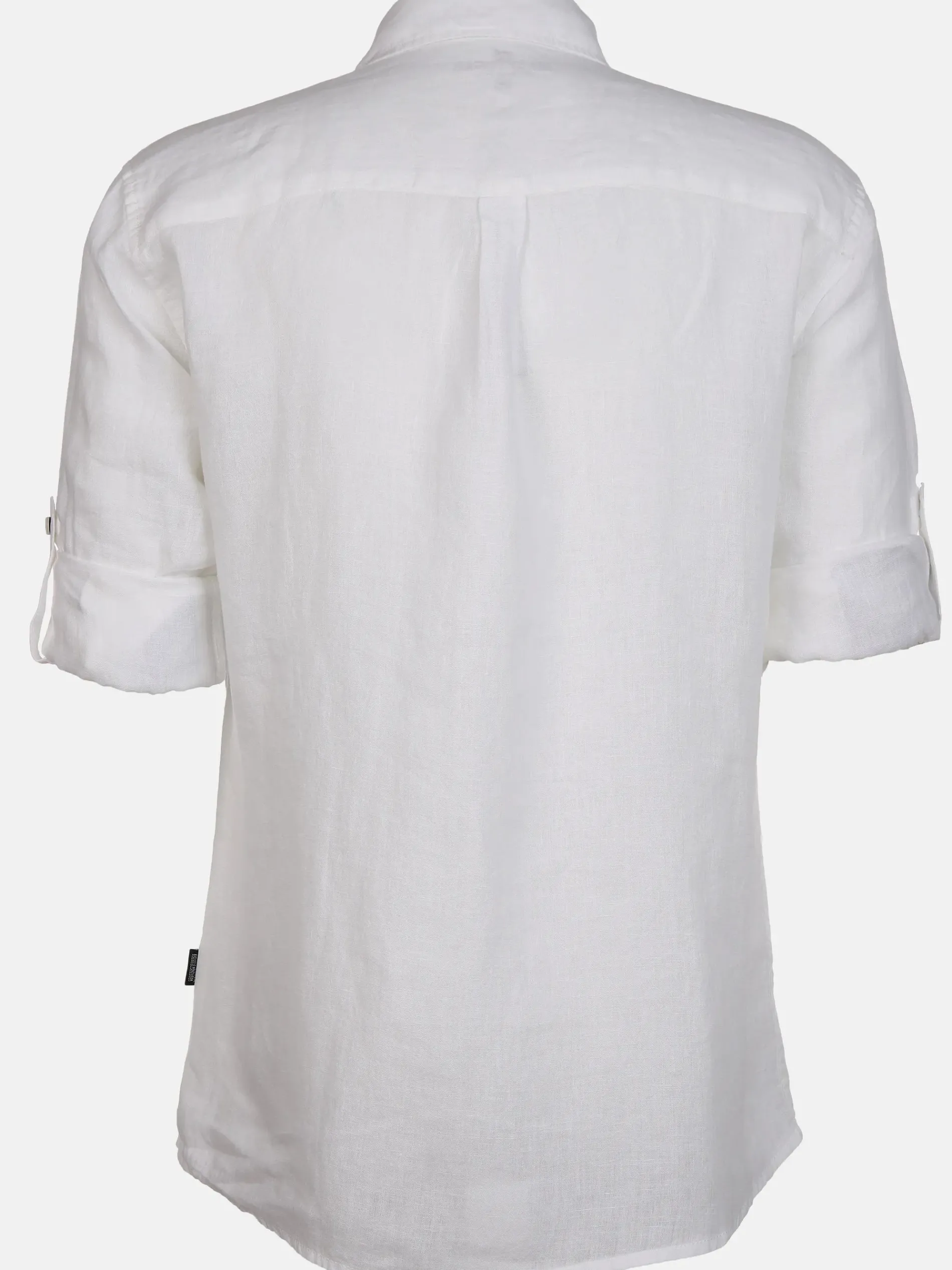 Herren Leinenhemd mit krempelbarem Ärmel