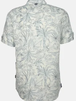 Herren Leinenhemd mit Brusttasche