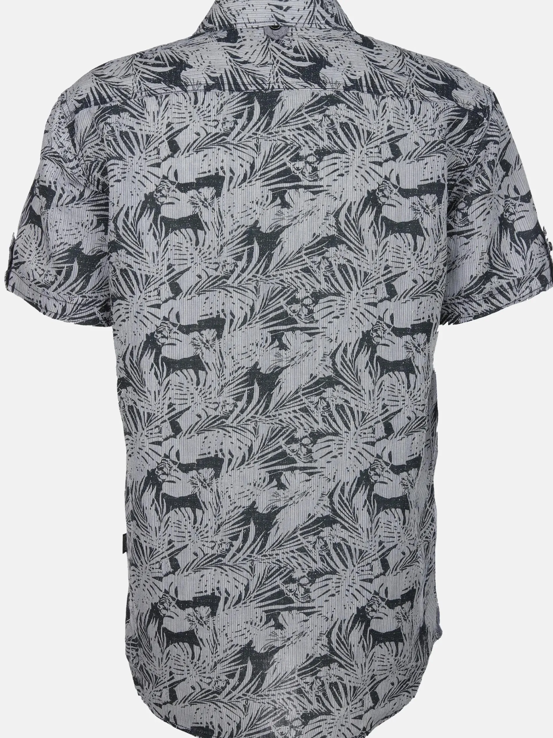 Herren Leinenhemd mit Brusttasche