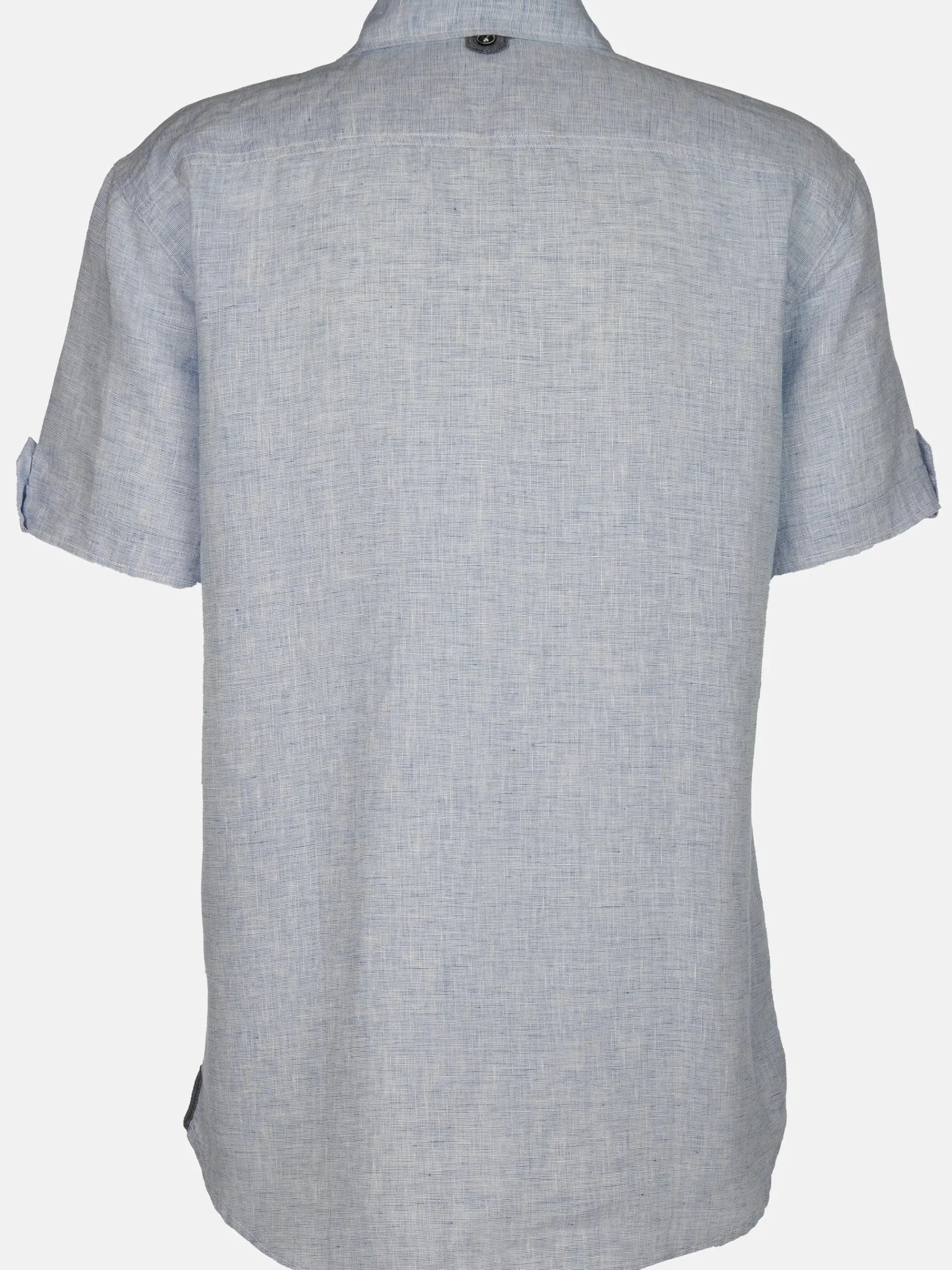 Herren Leinenhemd mit Brusttasche