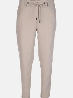 Herren Leinenhose mit Schlupfbund