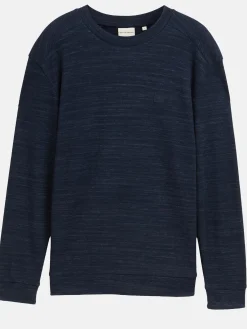 Herren Longsleeve mit Struktur