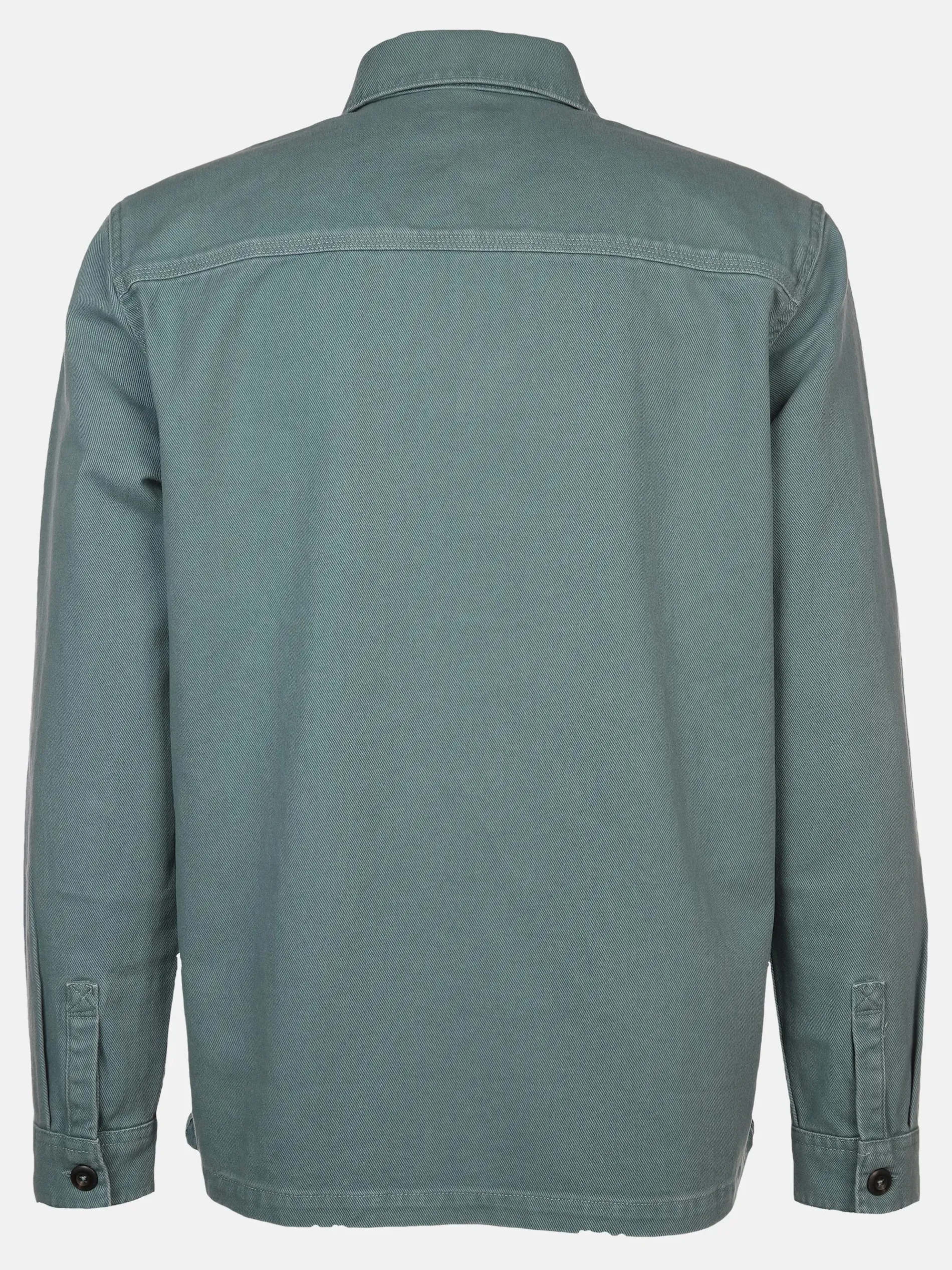 Herren Overshirt unifarben gehalten