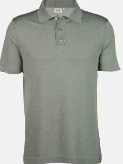 Herren Poloshirt aus feinem Strick