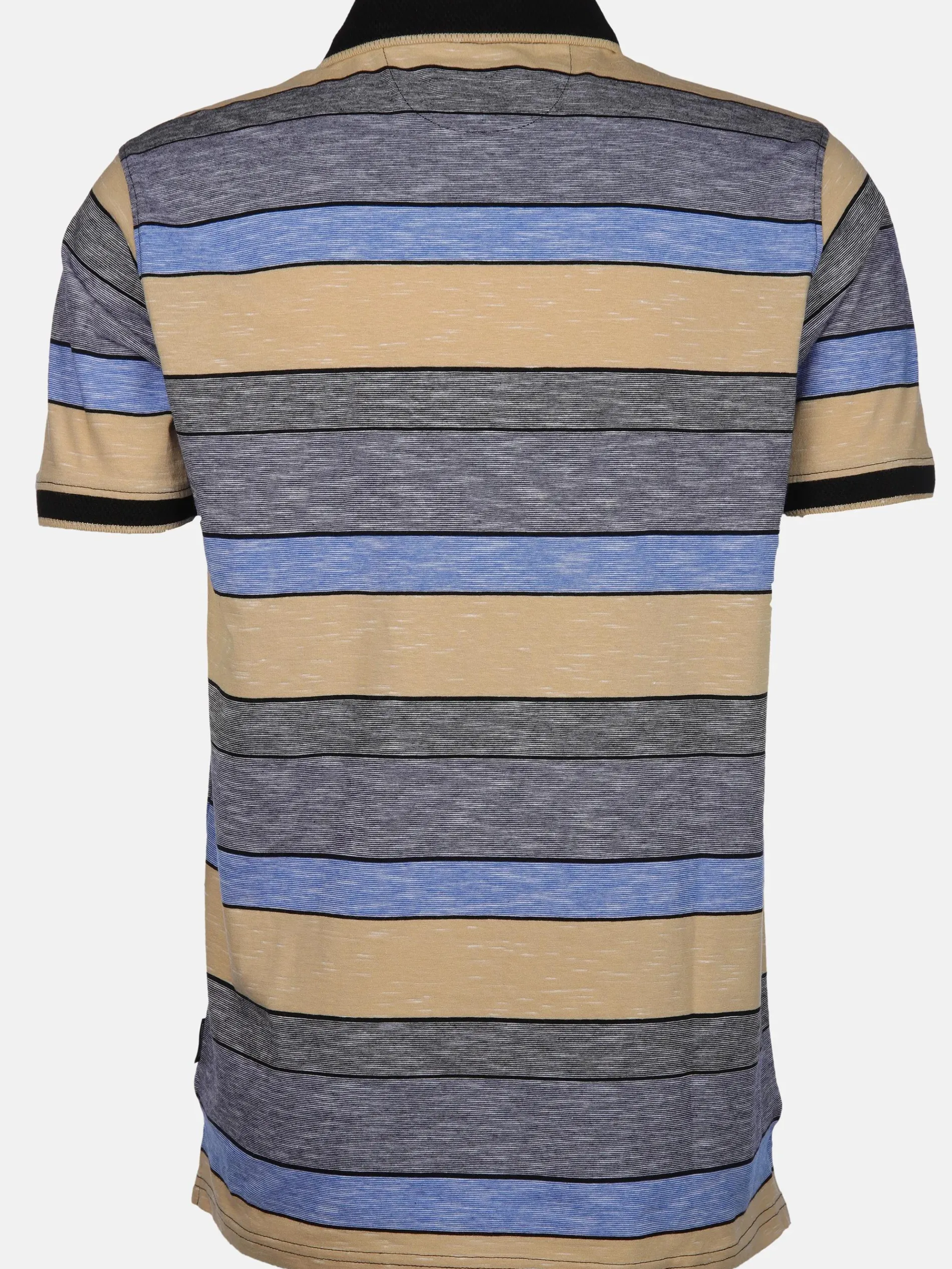 Herren Poloshirt im Streifenlook