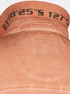 Herren Poloshirt im Used Look