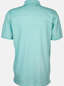 Herren Poloshirt im Used Look