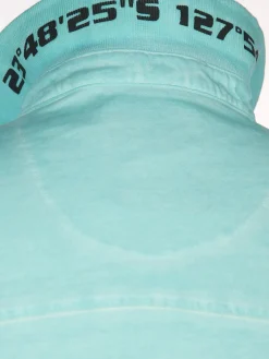 Herren Poloshirt im Used Look