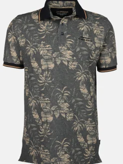 Herren Poloshirt mit Alloverprint